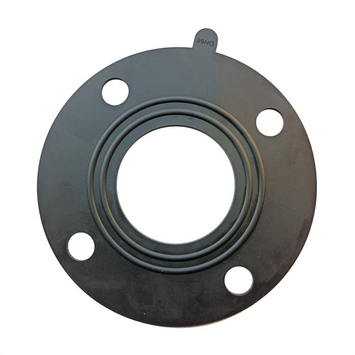 Silicone Rubber Washer Black